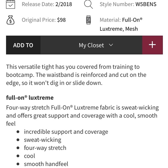 SOLD Lululemon Train Times 7/8 Pant in Dusty Dawn - Picture 4 of 9